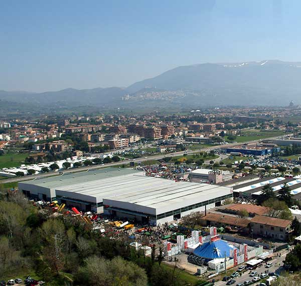Who we are: Umbriafiere Umbria's trade fair center is at the foot of Assisi