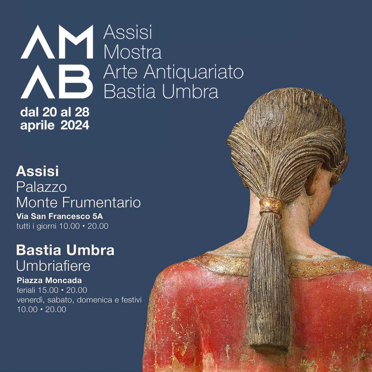 AMAB Assisi Mostra Arte Antiquariato Bastia Umbra a Umbriafiere (Pg)