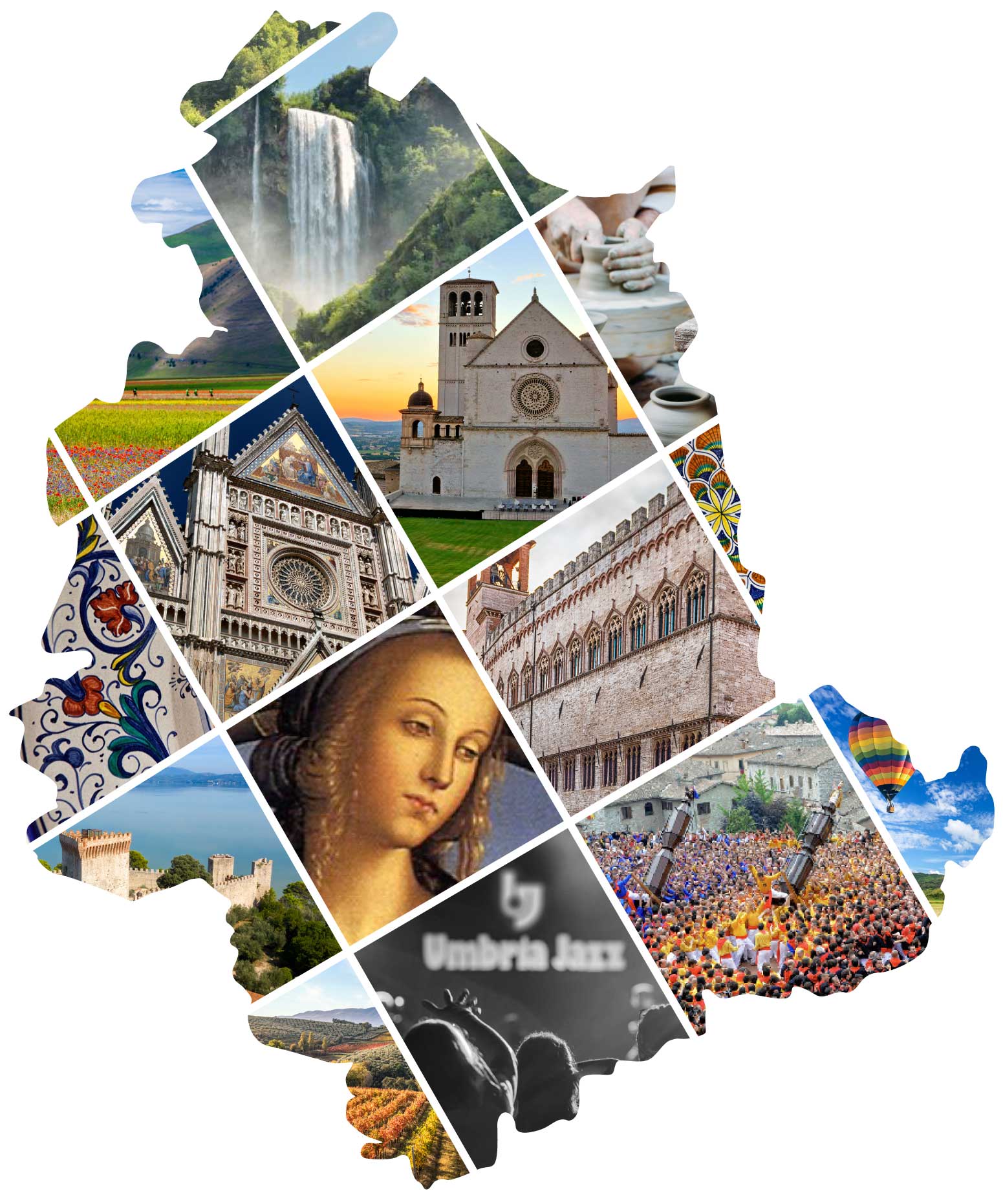 Umbria, Cuore Verde d'Italia - Umbriafiere. Un mosaico di natura, storia, arte, cultura, artigianato, folklore
