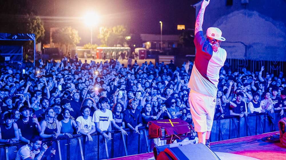 Piazzali durante il Chroma Festival