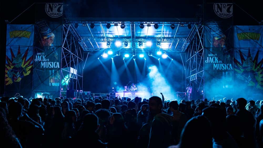 Piazzali durante il Chroma Festival