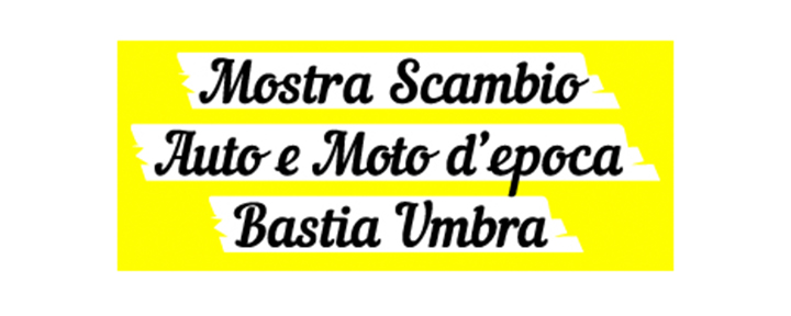 Show exchange of vintage cars and motorbikes, spare parts, accessories and model cars and motorbikes. Umbriafiere Bastia Umbra (Pg) Italy