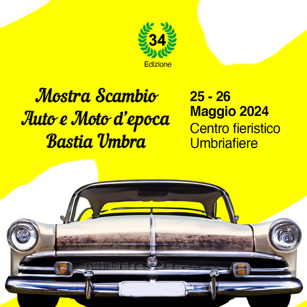 Mostra Scambio auto e moto d'epoca a Bastia Umbra - Umbriafiere (Pg)